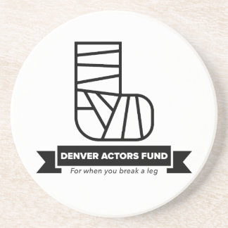 Cadeaubonnen van Denver Actors Fund Zandsteen Onderzetter