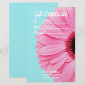 Cadeaubonnen voor 10 vellen briefpapier (Voorkant / Achterkant)