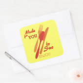 Cadeaubonnen voor baken en koken - Labels (Envelop)