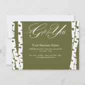 Cadeaubonnen voor berk (Achterkant)