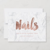 Cadeaubonnen voor gouden rozen (Voorkant)