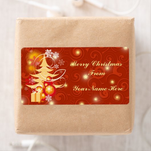 cadeaubonnen voor kerstcadeaus etiket (Insitu)