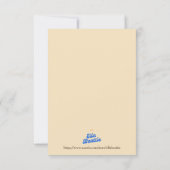 Cadeaubonnen voor Onderwijzersdag Bedankkaart (Achterkant)