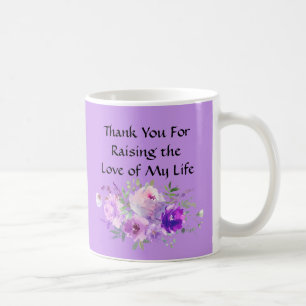 Cadeaubonnen voor schoonmoeder Paarse rozen koffie Koffiemok