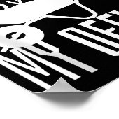 Cadeaubons tuinman Ik zal in mijn kantoor zijn Tui Poster (Hoek)