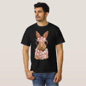 Cadeaubont konijn t-shirt (Voorkant volledig)