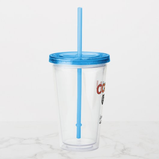 Cadeaubont voor gematchte neef- en nevenbril acryl drinkbeker (Rechts)