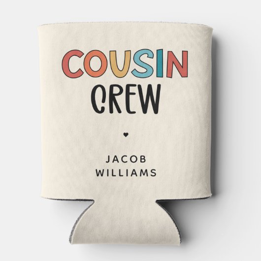 Cadeaubont voor gematchte neef- en nevenbril blikjeskoeler (Achterkant)