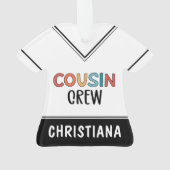 Cadeaubont voor gematchte neef- en nevenbril ornament (achterkant)