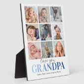 Cadeauboodschap Opa | Lieve Opa Foto Fotoplaat (Zijkant)
