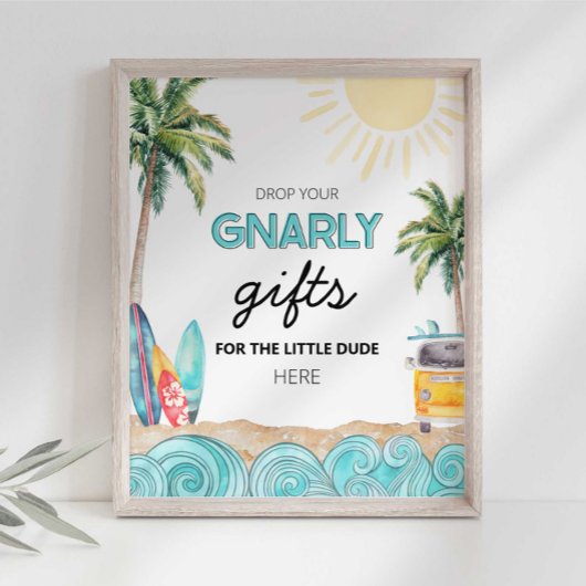 Cadeaubord Feestbord Bordje Poster
