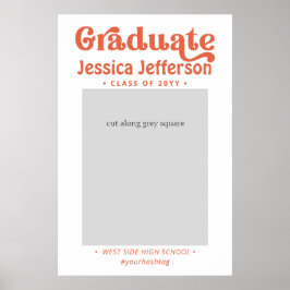 Cadeaubord Foto booth kader moderne Poster