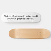 Cadeaubord voor je kind skateboard (Horizontaal)