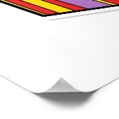 Cadeaubox Sticker Poster (Hoek)