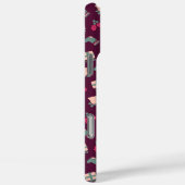 Cadeaubruiloft cadeaus Kerstpatroon Case-Mate iPhone Case (Achterkant / Rechts)