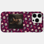 Cadeaubruiloft cadeaus Kerstpatroon Case-Mate iPhone Case (Achterkant (horizontaal))