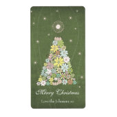 CadeauCadeau Label Etiket Ventilator kerstboom (Voorkant)