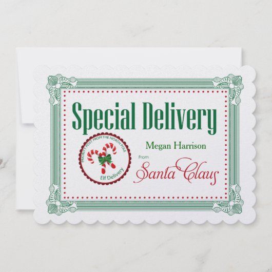 Cadeaucadeau voor kerstmis - Speciaal cadeau - Aan Feestdagenkaart (Voorkant)