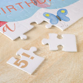 Cadeaucadeau voor unicorn-verjaardagscadeau legpuzzel (Zijkant)