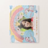 Cadeaucadeau voor unicorn-verjaardagscadeau legpuzzel (Verticaal)