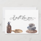 Cadeaucertificaat Dag Spa Salon Massage (Voorkant)