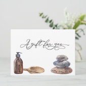 Cadeaucertificaat Dag Spa Salon Massage (Staand voorkant)