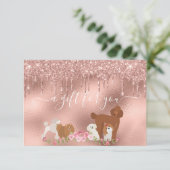 Cadeaucertificaat Dog Grooming Pet Vet Boarding (Staand voorkant)