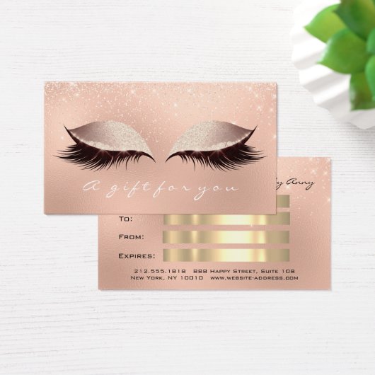 Cadeaucertificaat met reserveknoeiboel visitekaartje (Bureau)