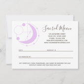 Cadeaucertificaat Metafysisch Geometrische maan Ka Kaart (Achterkant)