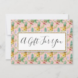 Cadeaucertificaat Pineappel & Hibiscus Flowers