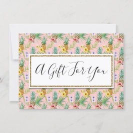 Cadeaucertificaat Pineappel & Hibiscus Flowers