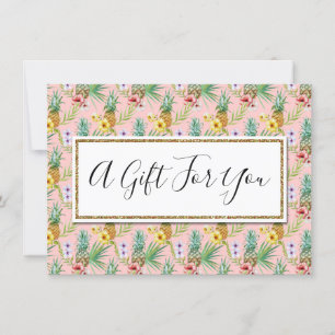 Cadeaucertificaat Pineappel & Hibiscus Flowers