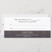 Cadeaucertificaat Reiki Master & Energy Health (Achterkant)