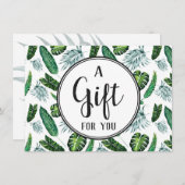 Cadeaucertificaat Tropische olievalkleppen (Voorkant / Achterkant)