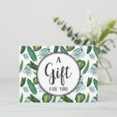 Cadeaucertificaat Tropische olievalkleppen (Staand voorkant)