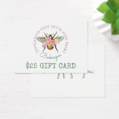 Cadeaucertificaat voor honingbijen visitekaartje (Bureau)