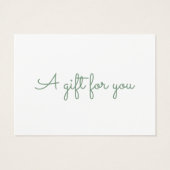 Cadeaucertificaat voor honingbijen visitekaartje (Achterkant)