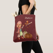 Cadeaucode voor aangepaste naam Thanksgiving Tote Bag (Dichtbij)