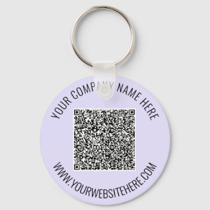 Cadeaucode voor aangepaste QR-code Tekst en Sleute Sleutelhanger