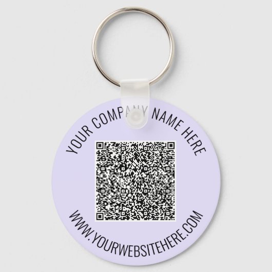 Cadeaucode voor aangepaste QR-code Tekst en Sleute Sleutelhanger (Voorkant)