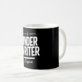 Cadeaucode voor underwriter-functieteken koffiemok (Voorkant rechts)