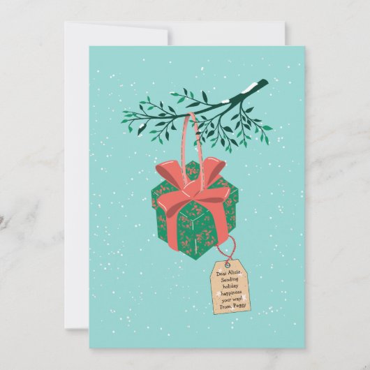 Cadeaudoos Delight Feestdagenkaart (Voorkant)