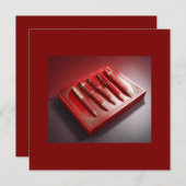 Cadeaudoos en vijf unieke balpennen (Voorkant / Achterkant)