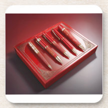 Cadeaudoos en vijf unieke balpennen