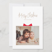 Cadeaudoos Foto Kerstkaart (Voorkant)