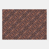 Cadeaudoos met chocolade inpakpapier vel (Voorkant 3)