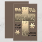 Cadeaudoos met uw eigen handen (Voorkant / Achterkant)