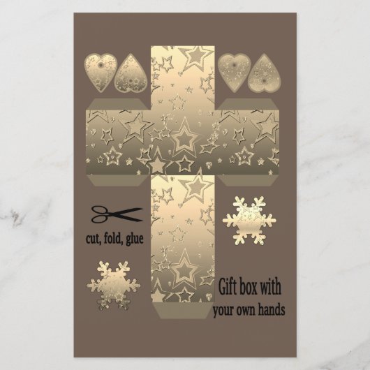 Cadeaudoos met uw eigen handen (Voorkant)