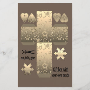 Cadeaudoos met uw eigen handen