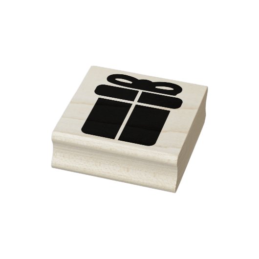 Cadeaudoos silhouetpatroon kunststempel rubberstempel (Stempel)